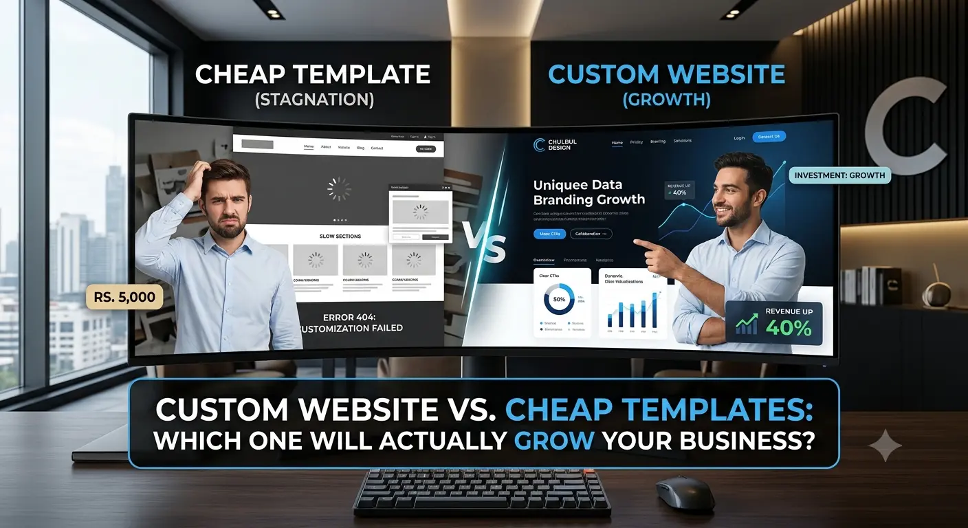 Custom Website vs Template: The Ultimate Guide to Driving Business Growth